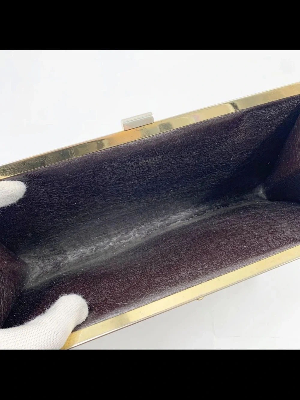 Dior classic clutch